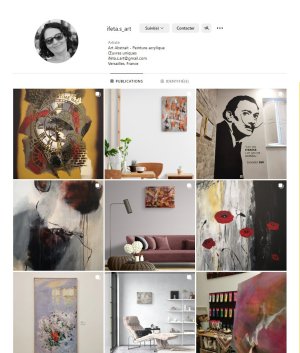 Aperçu compte instagram Ifeta S
