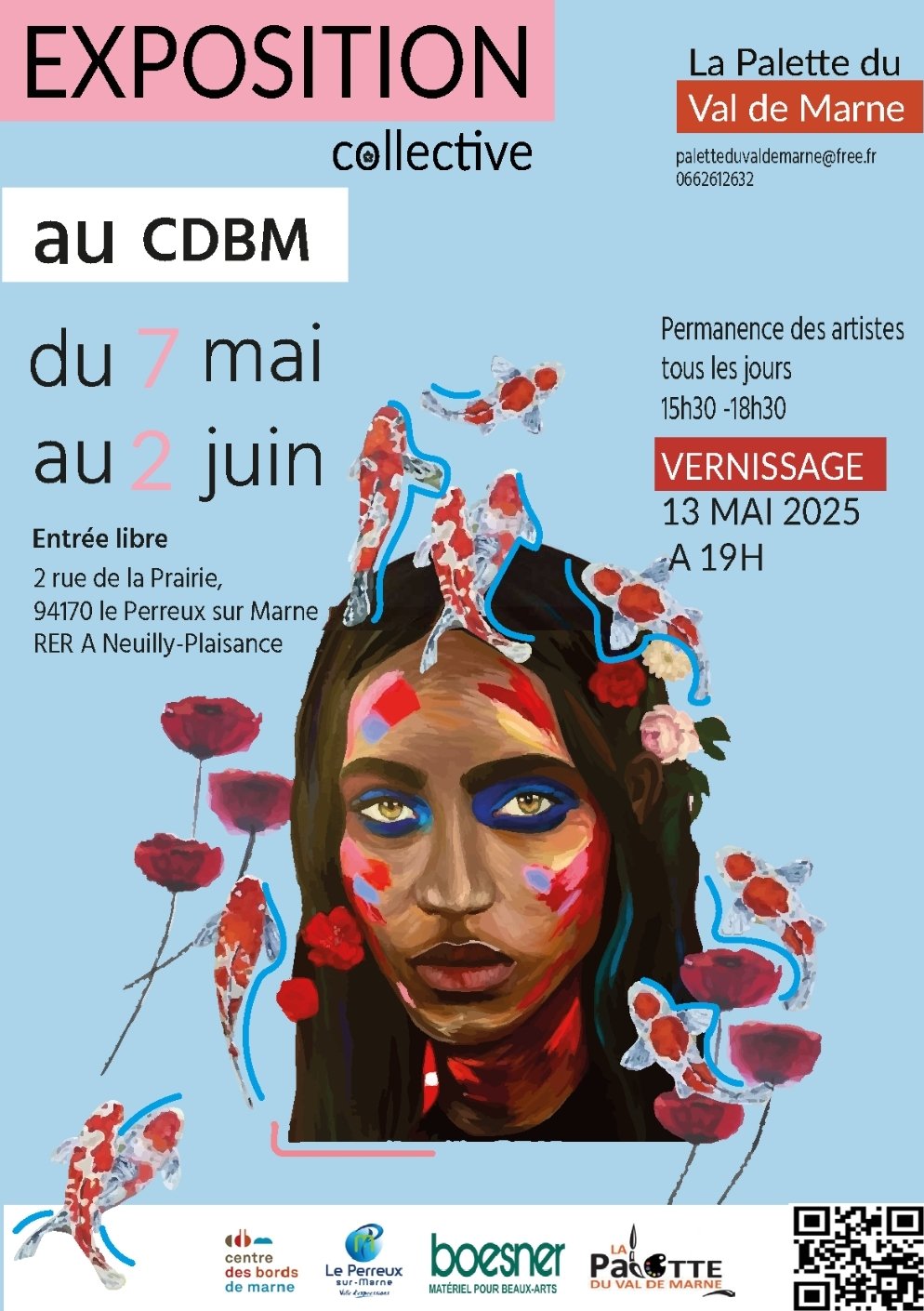 Exposition Palette Val de Marne 2025 -© Ifeta S. Exposition Palette Val de Marne 2025 © Ifeta S.