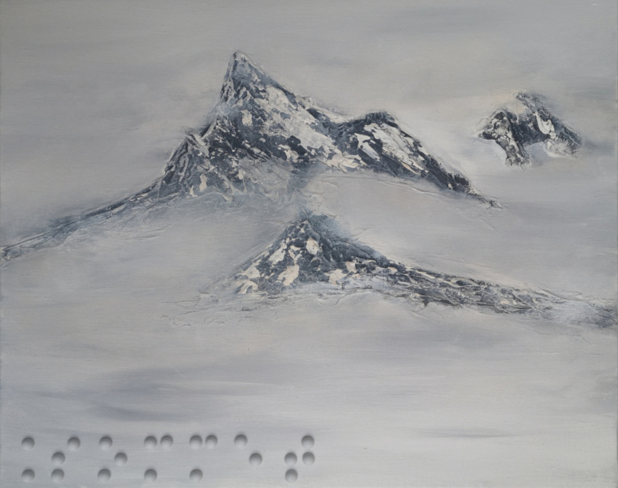 "Sommet" © Ifeta S Peinture acrylique "Sommet" © Ifeta S.